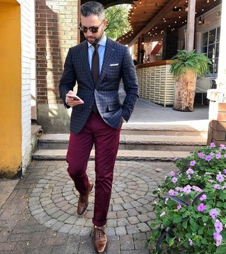 Dunkelbraune Krawatte kombinieren – 1682+ Herren Outfits