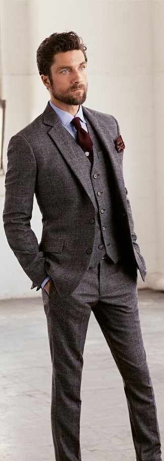Dunkelbraune Krawatte kombinieren – 1682+ Herren Outfits