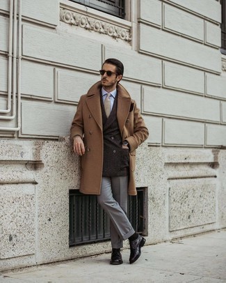 Dunkelbraunes Wollzweireiher-sakko kombinieren – 32 Herren Outfits