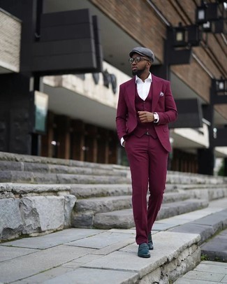 Dunkelgrüne Slipper kombinieren – 182 Herren Outfits
