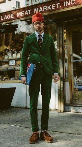 30 Jährige: Welche Socken mit dunkelgrünen Anzuges zu tragen – 9 Frühling Herren Outfits