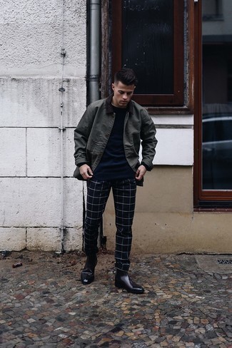 Dunkellila Stiefel kombinieren – 22 Smart-Casual Herren Outfits