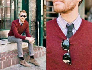 Dunkellila Hemd kombinieren – 505+ Herren Outfits