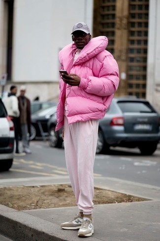 rosa Trainingsanzug von Philipp Plein