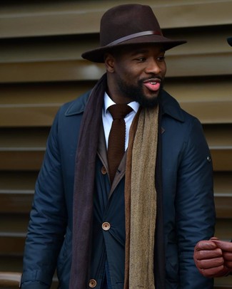 Wie Businesshemd mit Jacke mit einer Kentkragen und Knöpfen zu kombinieren – 120 Herren Outfits