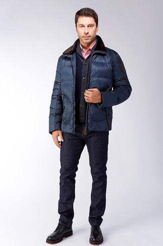 Wie Businesshemd mit Jacke mit einer Kentkragen und Knöpfen zu kombinieren – 120 Herren Outfits