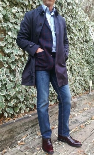 Wie Businesshemd mit Regenjacke zu kombinieren – 105 Herren Outfits