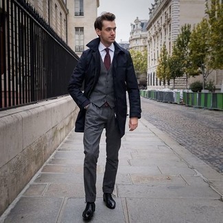 Wie Businesshemd mit Regenjacke zu kombinieren – 105 Herren Outfits
