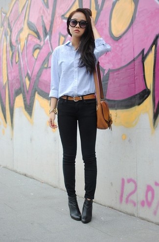 Wie Businesshemd mit enger Jeans zu kombinieren – 613+ Damen Outfits