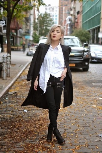 Wie Businesshemd mit enger Jeans zu kombinieren – 613+ Damen Outfits