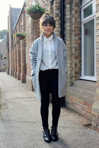 Wie Businesshemd mit enger Jeans zu kombinieren – 613+ Damen Outfits