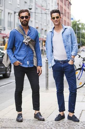 Mokassins kombinieren – 304 Herren Outfits warm Wetter