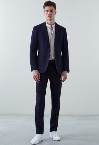 dunkelblauer Anzug von Tommy Hilfiger Tailored