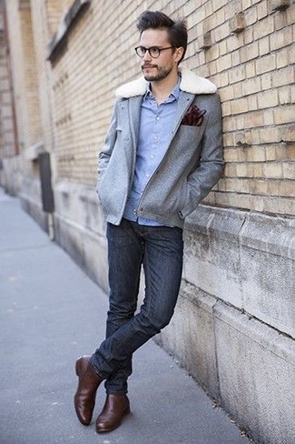 Wie Feldjacke mit Chelsea Boots zu kombinieren – 80 Herren Outfits