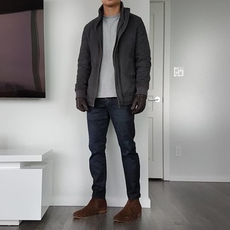 Wie Feldjacke mit Chelsea Boots zu kombinieren – 80 Herren Outfits