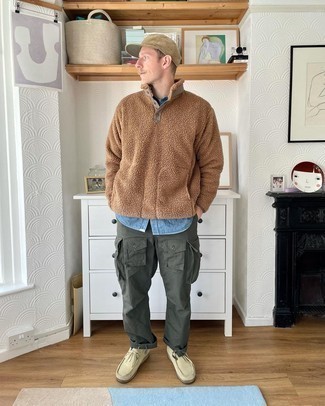 Fleece-Pullover kombinieren – 296 Herren Outfits