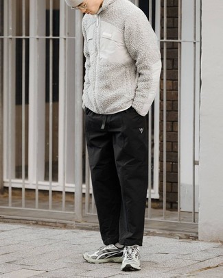 Fleece-Pullover kombinieren – 154 Frühling Herren Outfits