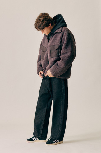 Fleece-Pullover kombinieren – 296 Herren Outfits
