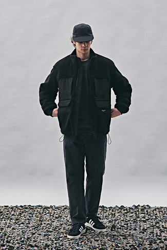 Fleece-Pullover kombinieren – 154 Frühling Herren Outfits