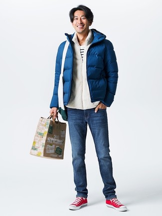 Fleece-Pullover kombinieren – 296 Herren Outfits