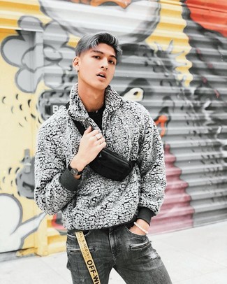 Fleece-Pullover kombinieren – 154 Frühling Herren Outfits