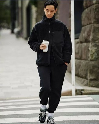 Teenager: Fleece-Pullover kombinieren – 12 Frühling Herren Outfits