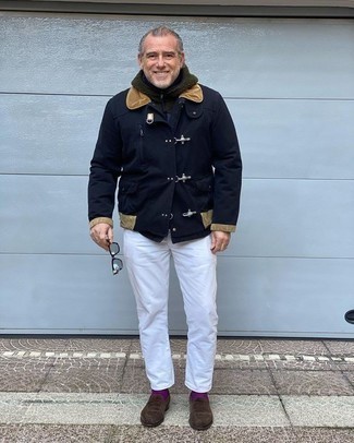 Fleece-Pullover kombinieren – 154 Frühling Herren Outfits