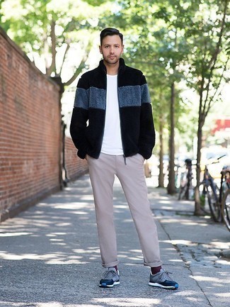 Fleece-Pullover kombinieren – 154 Frühling Herren Outfits