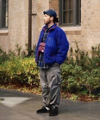 Fleece-Pullover kombinieren – 296 Herren Outfits