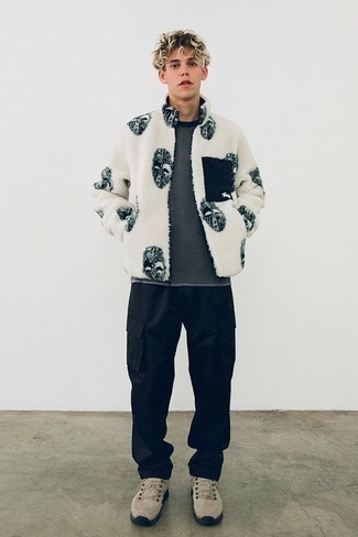 Teenager: Fleece-Pullover kombinieren – 12 Frühling Herren Outfits