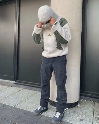 Fleece-Pullover kombinieren – 154 Frühling Herren Outfits