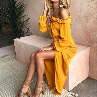 gelbes Kleid von Solo Capri