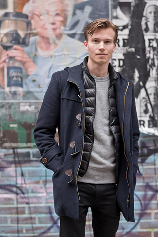 Wie ärmellose Jacke mit Sweatshirt zu kombinieren – 80 Herren Outfits
