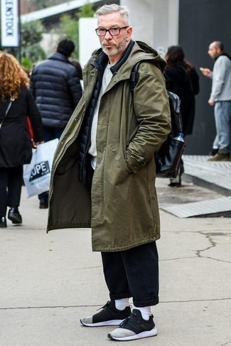 Wie ärmellose Jacke mit Sweatshirt zu kombinieren – 80 Herren Outfits