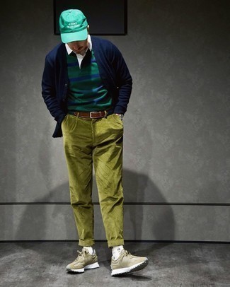 Grüne Baseballkappe kombinieren – 73 Herren Outfits