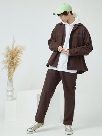 Teenager: Grüne Baseballkappe kombinieren – 3 Herren Outfits