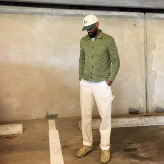 Grüne Baseballkappe kombinieren – 20 Smart-Casual Herren Outfits