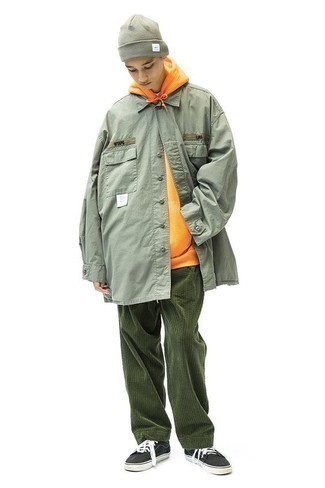 Grüne Shirtjacke kombinieren – 75 Herren Outfits
