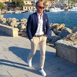 Gelbgrünes Einstecktuch kombinieren – 511+ Herren Outfits