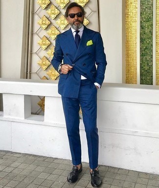 Gelbgrünes Einstecktuch kombinieren – 511+ Herren Outfits
