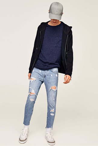 Graue Baseballkappe kombinieren – 284 Herren Outfits
