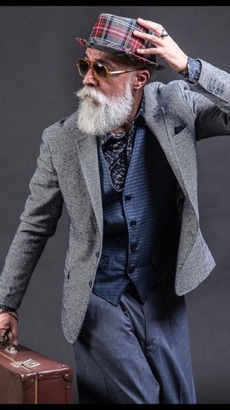 Welche Westen mit grauen Sakkos zu tragen – 183 Herren Outfits