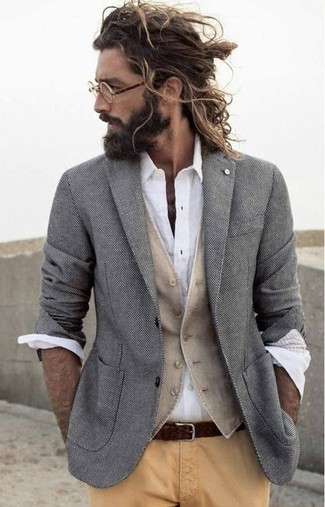Welche Westen mit grauen Sakkos zu tragen – 183 Herren Outfits