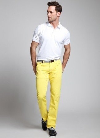 Grauen Segeltuchgürtel kombinieren – 56 Herren Outfits