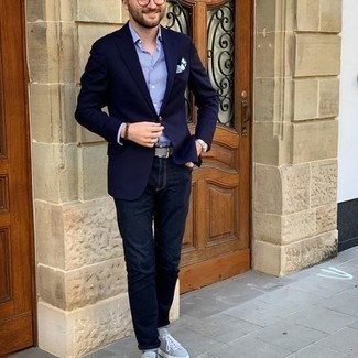Grauen Segeltuchgürtel kombinieren – 56 Herren Outfits