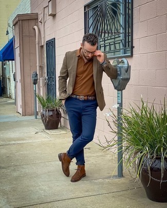 30 Jährige: Grauen Segeltuchgürtel kombinieren – 38 Herren Outfits