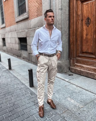 Grauen Segeltuchgürtel kombinieren – 56 Herren Outfits