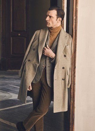 Graue Jacke mit Karomuster kombinieren – 23 Herren Outfits kalt Wetter