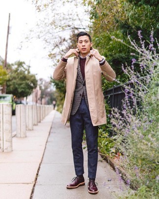 20 Jährige: Graue Jacke mit Vichy-Muster kombinieren – 7 Herren Outfits