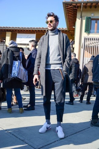 Welche Chinohosen mit grauen Mantels zu tragen – 597+ Herren Outfits